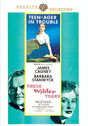 James Cagney, Barbara Stanwyck and Betty Lou Keim in These Wilder Years (1956)