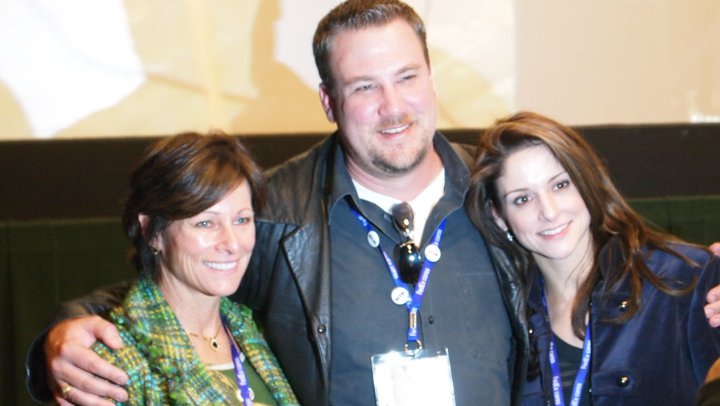 Cindy Hogan, Candice Barley, and Bo Keister at the screening of 