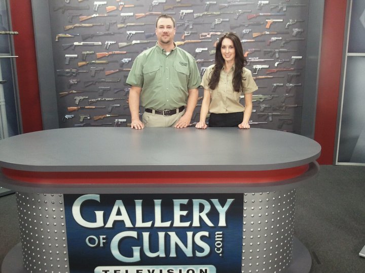 Bo with co-host, Anne-Marie Rhodes, on the set of 