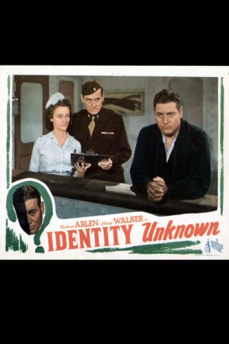 Richard Arlen, Ian Keith and Rose Plumer in Identity Unknown (1945)