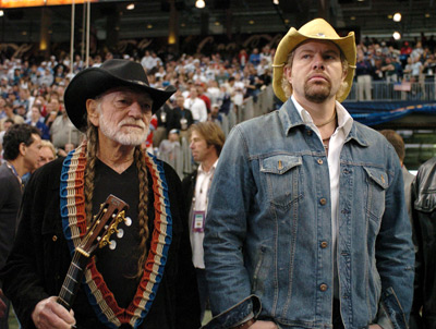 Willie Nelson and Toby Keith