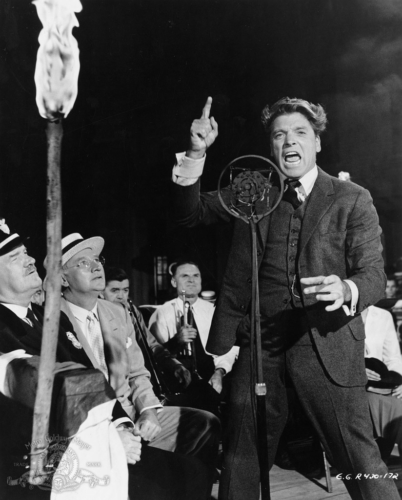 Still of Burt Lancaster, Edward Andrews and Barry Kelley in Elmer Gantry (1960)