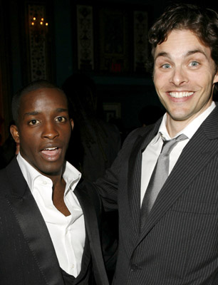 James Marsden and Elijah Kelley at event of Hairspray (2007)