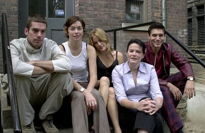 Hilary Birmingham, Glenn Fitzgerald, Catherine Kellner, Anson Mount and Julianne Nicholson at event of Tully (2000)