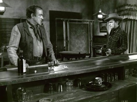 Still of John Kellogg and Arthur Kennedy in Rancho Notorious (1952)