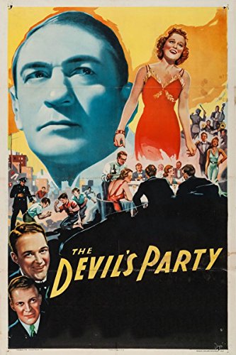 William Gargan, Paul Kelly, Victor McLaglen and Beatrice Roberts in The Devil's Party (1938)