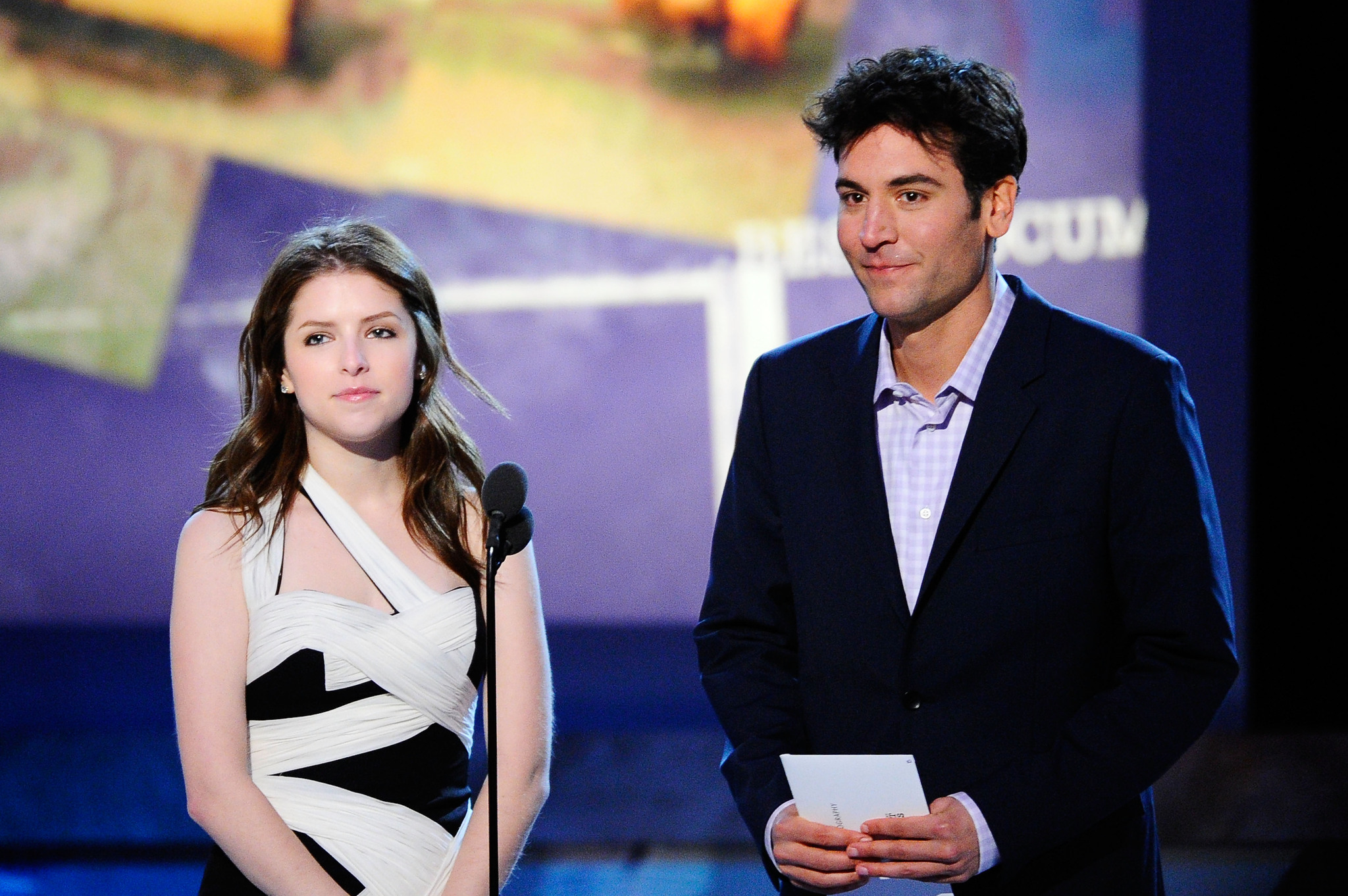 Anna Kendrick and Josh Radnor