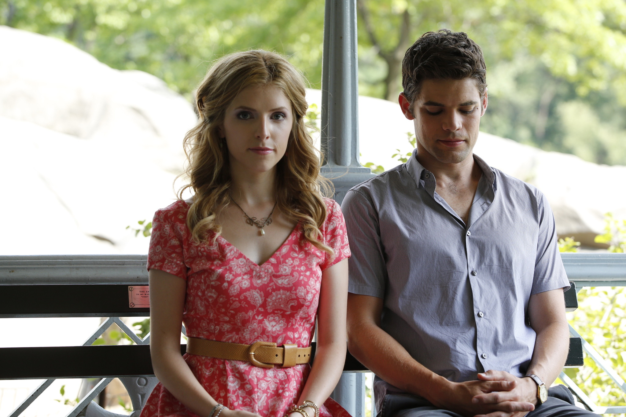 Still of Anna Kendrick, Jeremy Jordan and Behind the Scenes in The Last Five Years (2014)