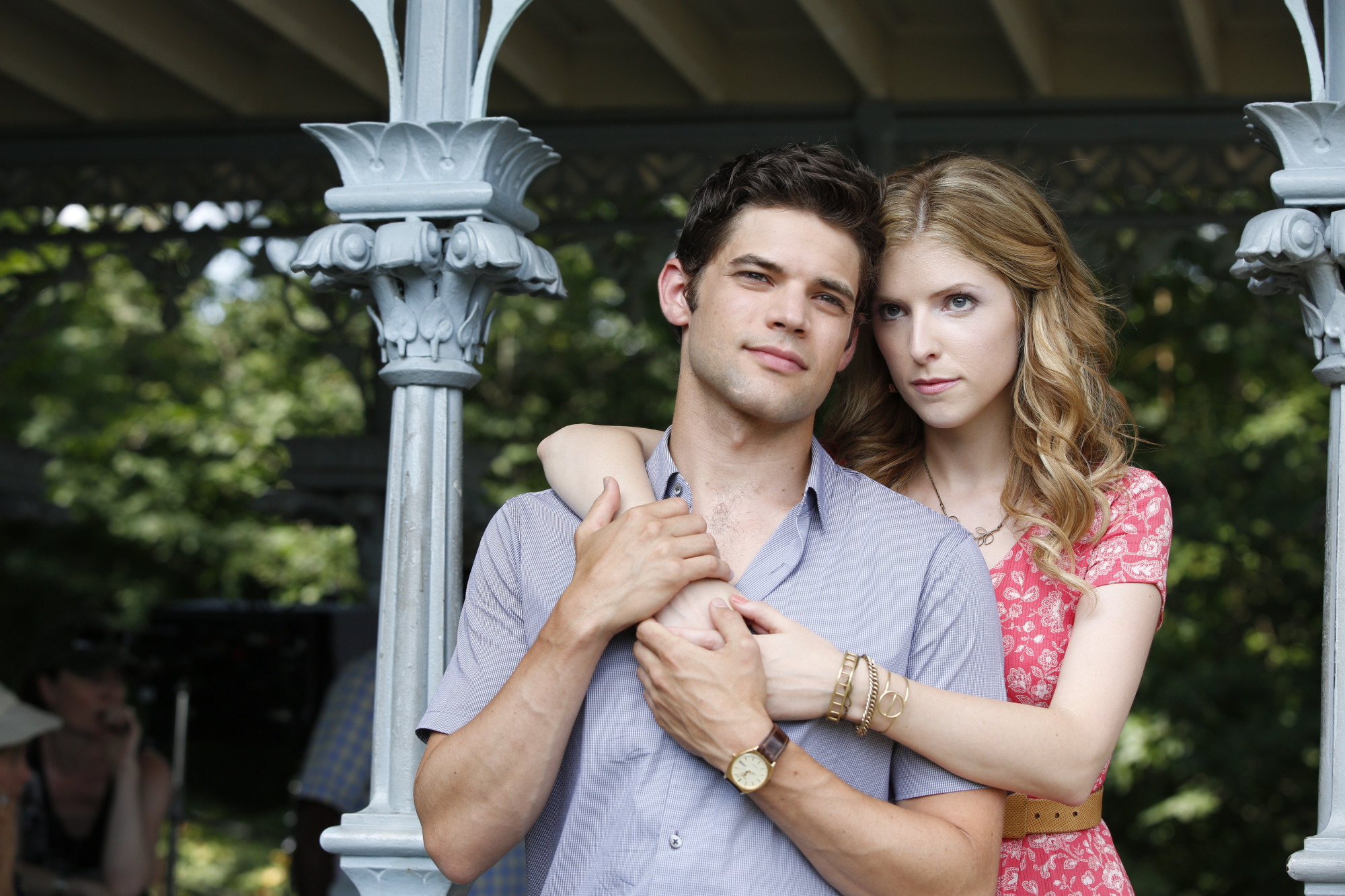 Still of Anna Kendrick and Jeremy Jordan in The Last Five Years (2014)