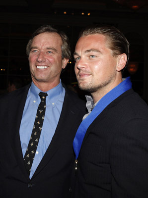 Leonardo DiCaprio and Robert Kennedy Jr.