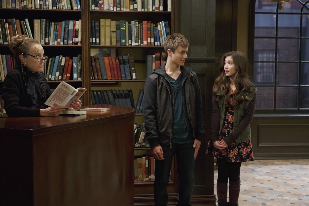 Still of Danielle Kennedy, Rowan Blanchard and Peyton Meyer in Girl Meets World: Girl Meets Boy (2014)