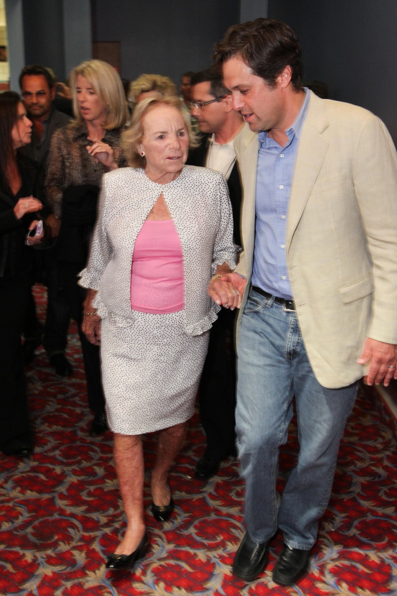 Ethel Kennedy, Rory Kennedy and Mark Bailey at event of Ethel (2012)
