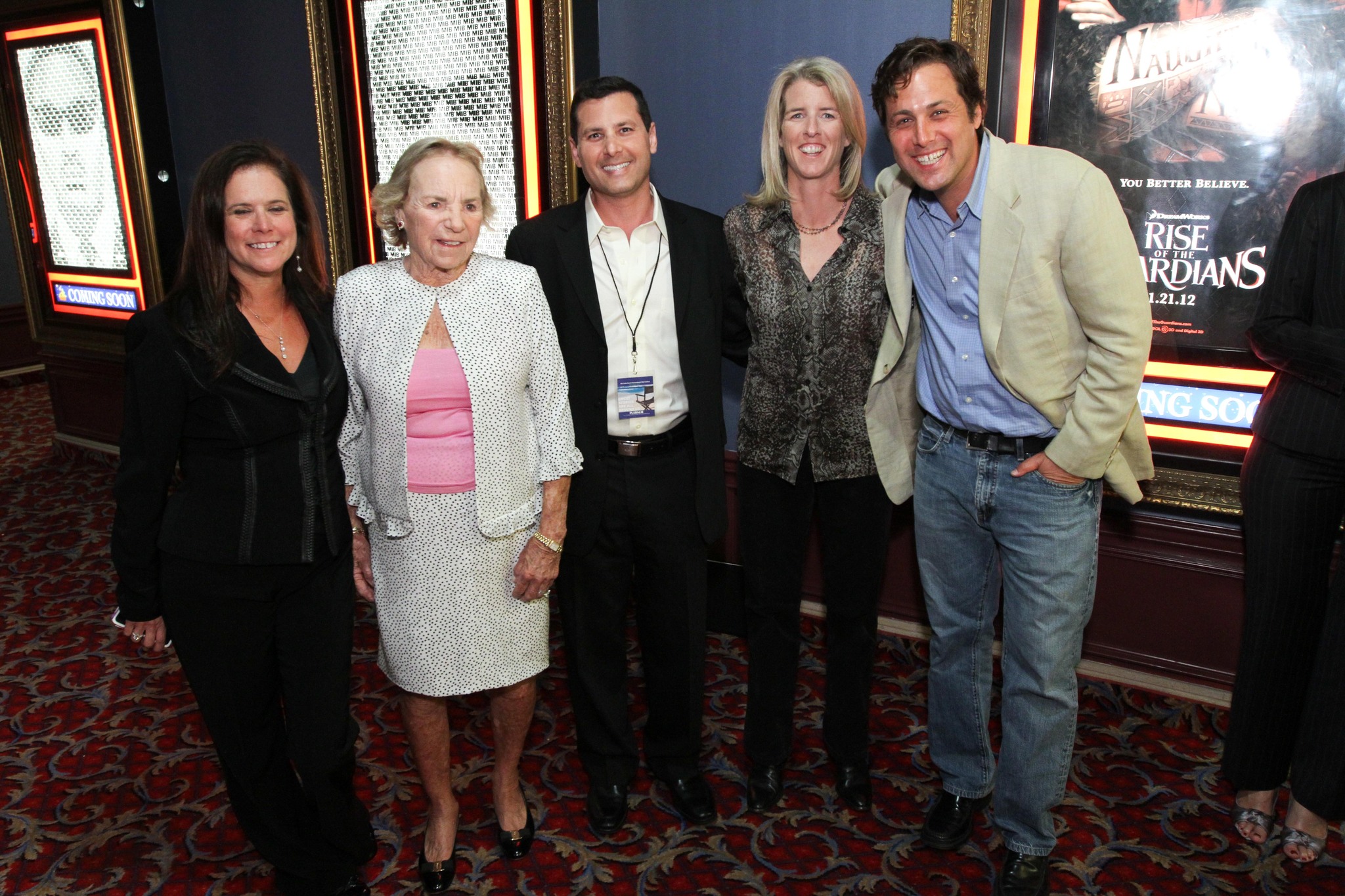 Ethel Kennedy, Rory Kennedy and Mark Bailey at event of Ethel (2012)