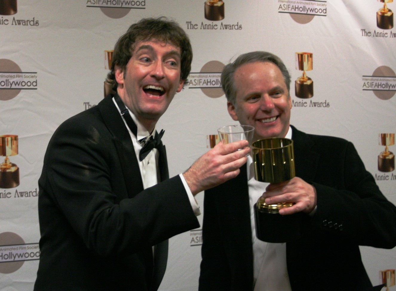 Tom Kenny and Nick Park