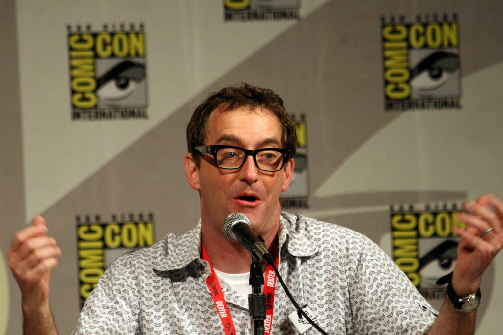 Tom Kenny at the 2010 Comic-Con Cartoon Voices II panel