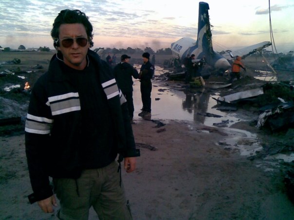 On the set of Alex Proyas 