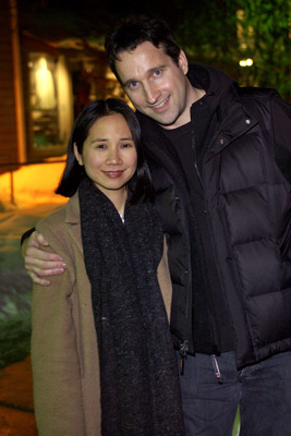 Chris Kentis and Laura Lau at event of Open Water (2003)