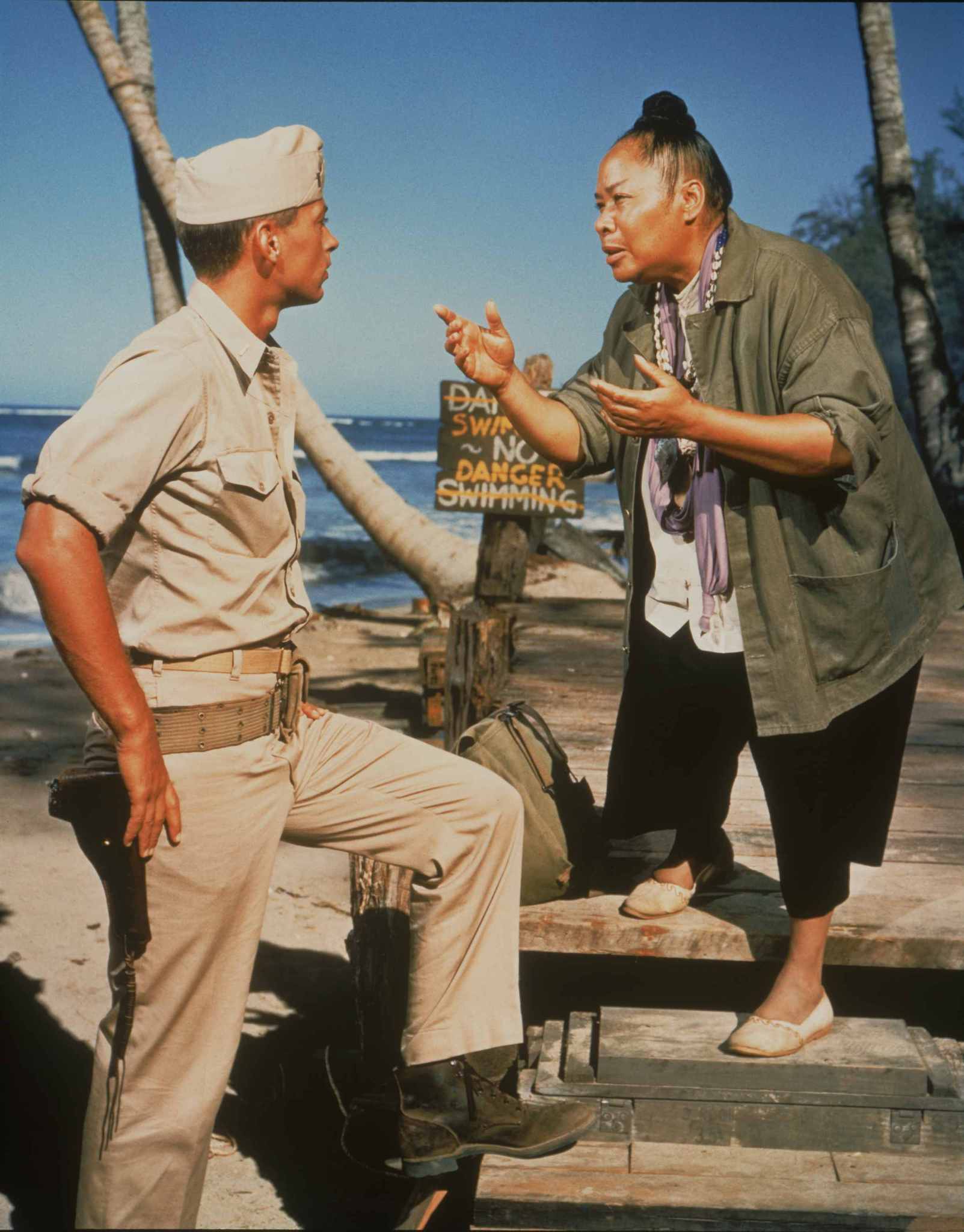 Still of Juanita Hall and John Kerr in South Pacific (1958)