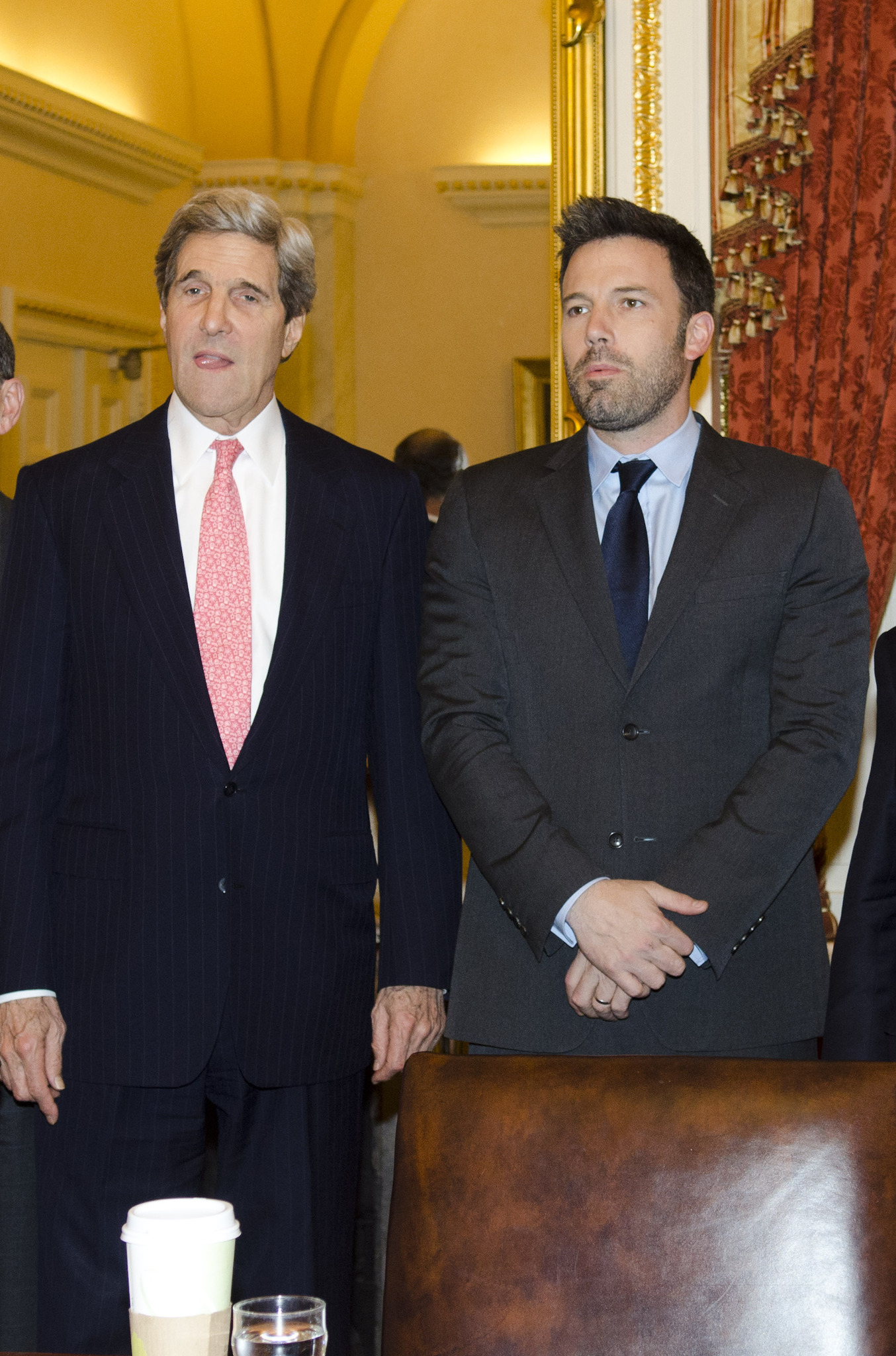 Ben Affleck and John Kerry