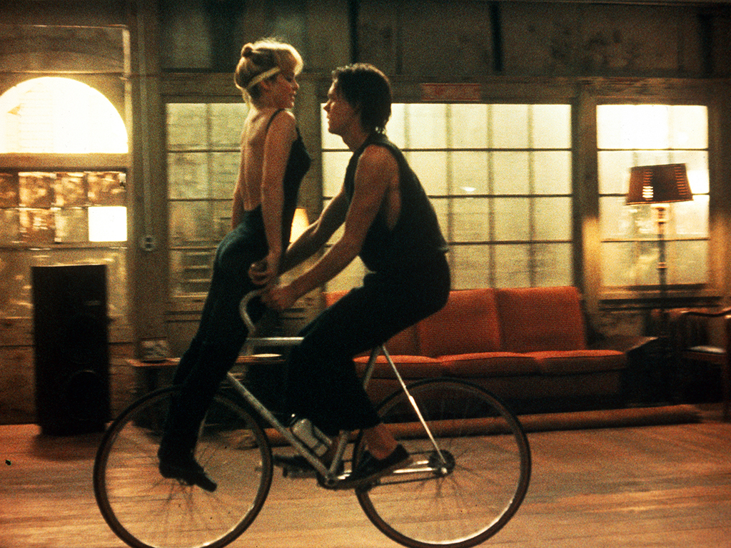 Still of Kevin Bacon and Whitney Kershaw in Quicksilver (1986)