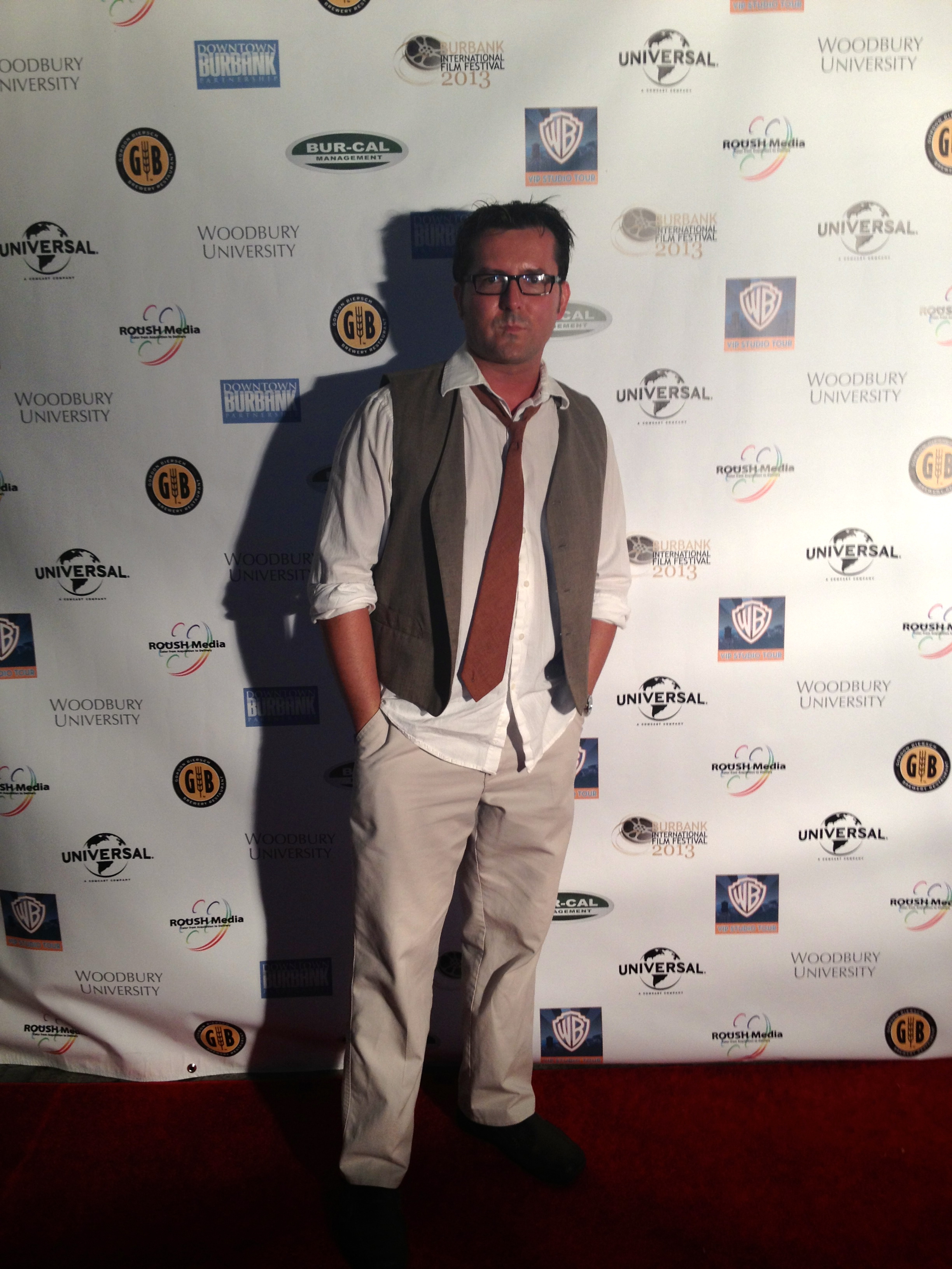 James Kerwin at Burbank International Film Festival