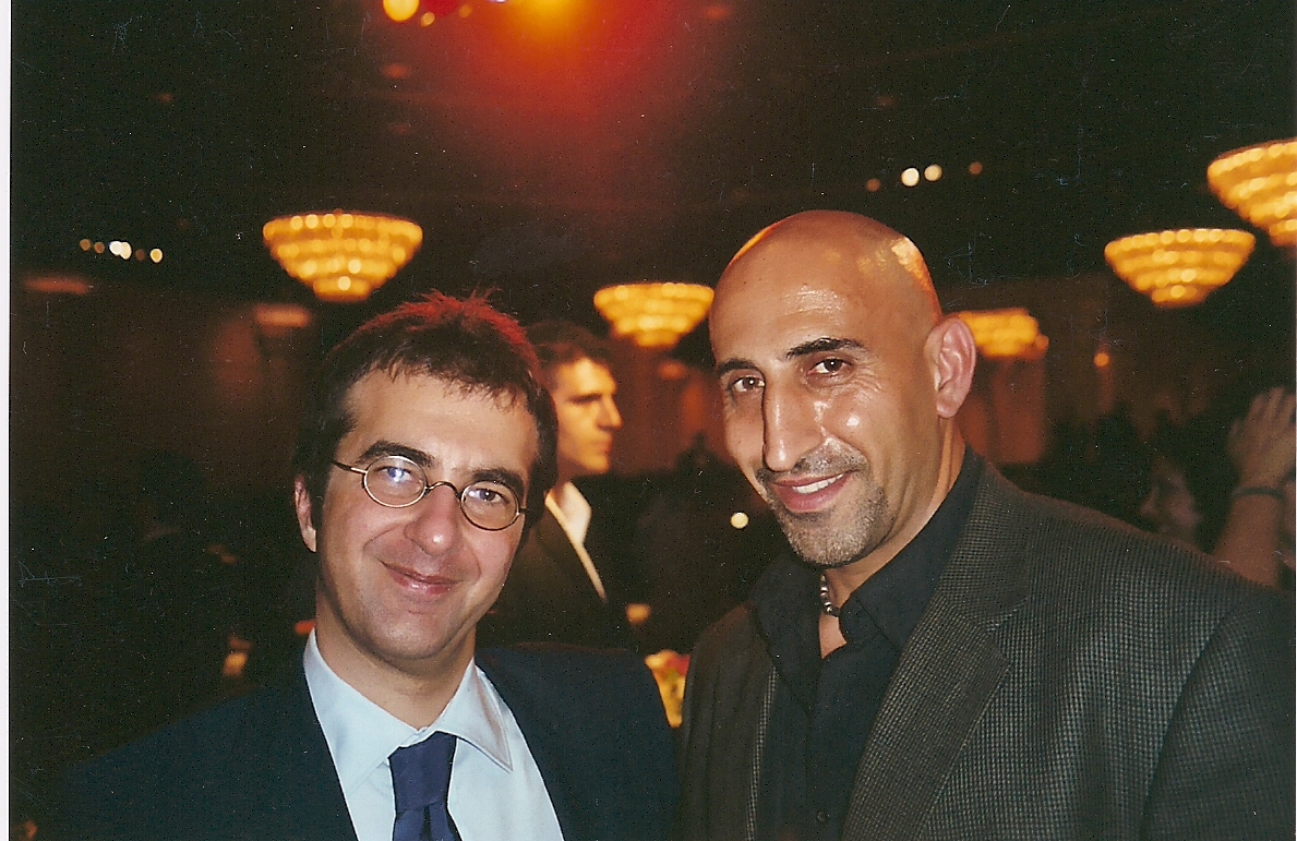 Marco with Atom Egoyan at ARPA Awards.