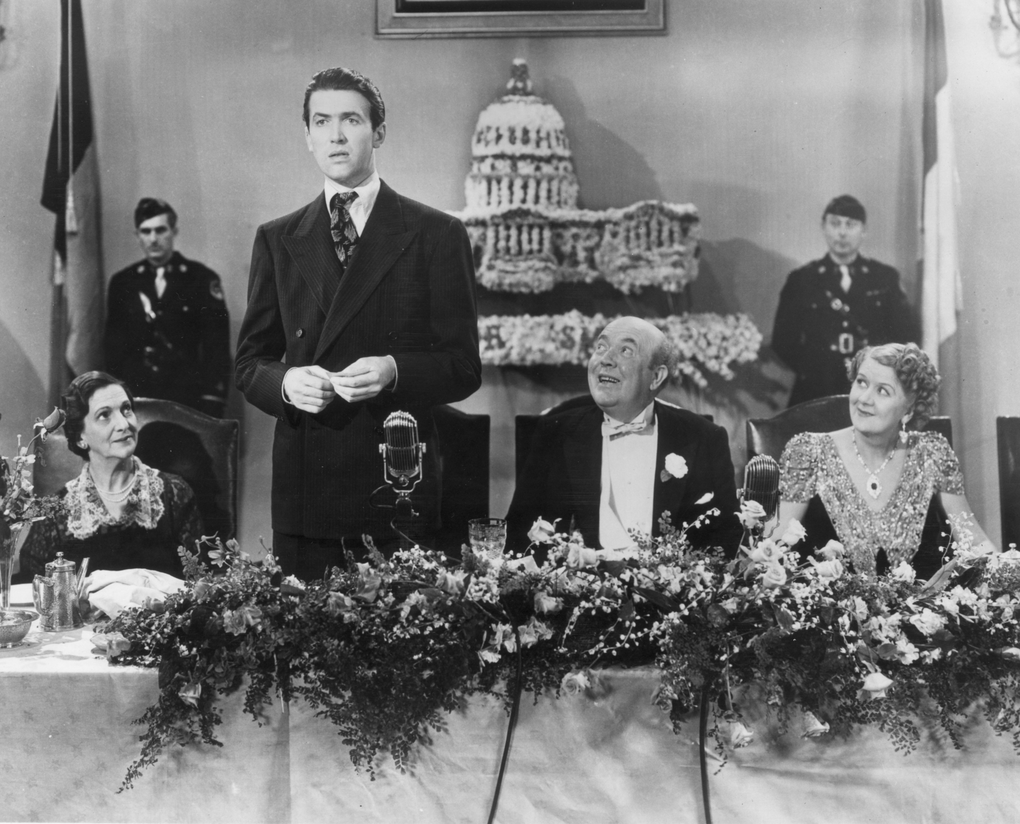Still of James Stewart, Beulah Bondi and Guy Kibbee in Mr. Smith Goes to Washington (1939)