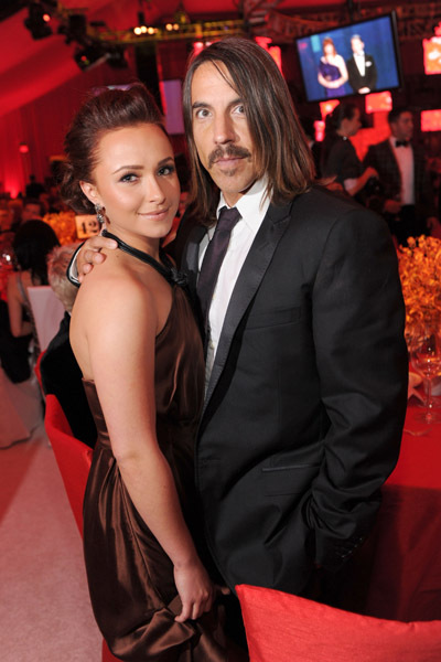 Anthony Kiedis and Hayden Panettiere at event of The 82nd Annual Academy Awards (2010)