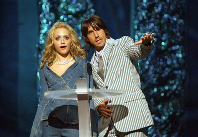 Brittany Murphy and Anthony Kiedis