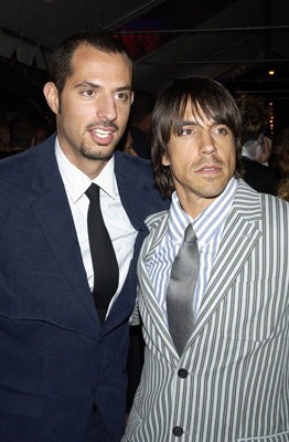 Anthony Kiedis and Guy Oseary