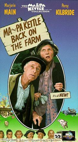 Percy Kilbride, Richard Long and Marjorie Main in Ma and Pa Kettle Back on the Farm (1951)