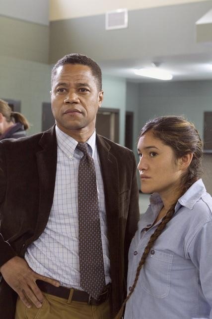 Still of Cuba Gooding Jr. and Q'orianka Kilcher in Firelight (2012)