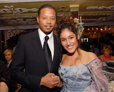 Terrence Howard and Q'orianka Kilcher