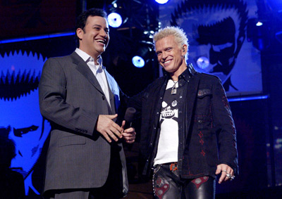 Billy Idol and Jimmy Kimmel at event of Jimmy Kimmel Live! (2003)
