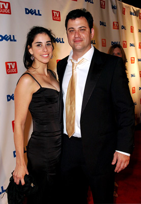 Jimmy Kimmel and Sarah Silverman
