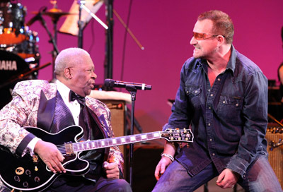 Bono and B.B. King