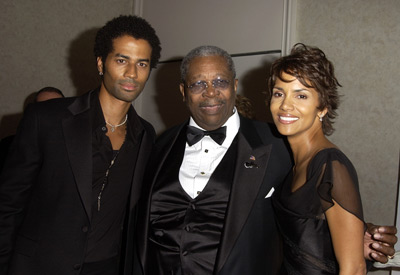 Halle Berry, Eric Benét and B.B. King