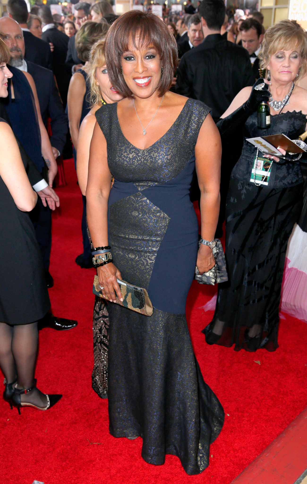 Gayle King at event of The 72nd Annual Golden Globe Awards (2015)