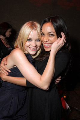 Rosario Dawson and Jaime King at event of The Spirit (2008)