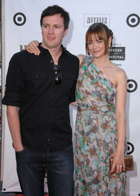 Jaime King and Kyle Newman at event of Hellboy II: The Golden Army (2008)