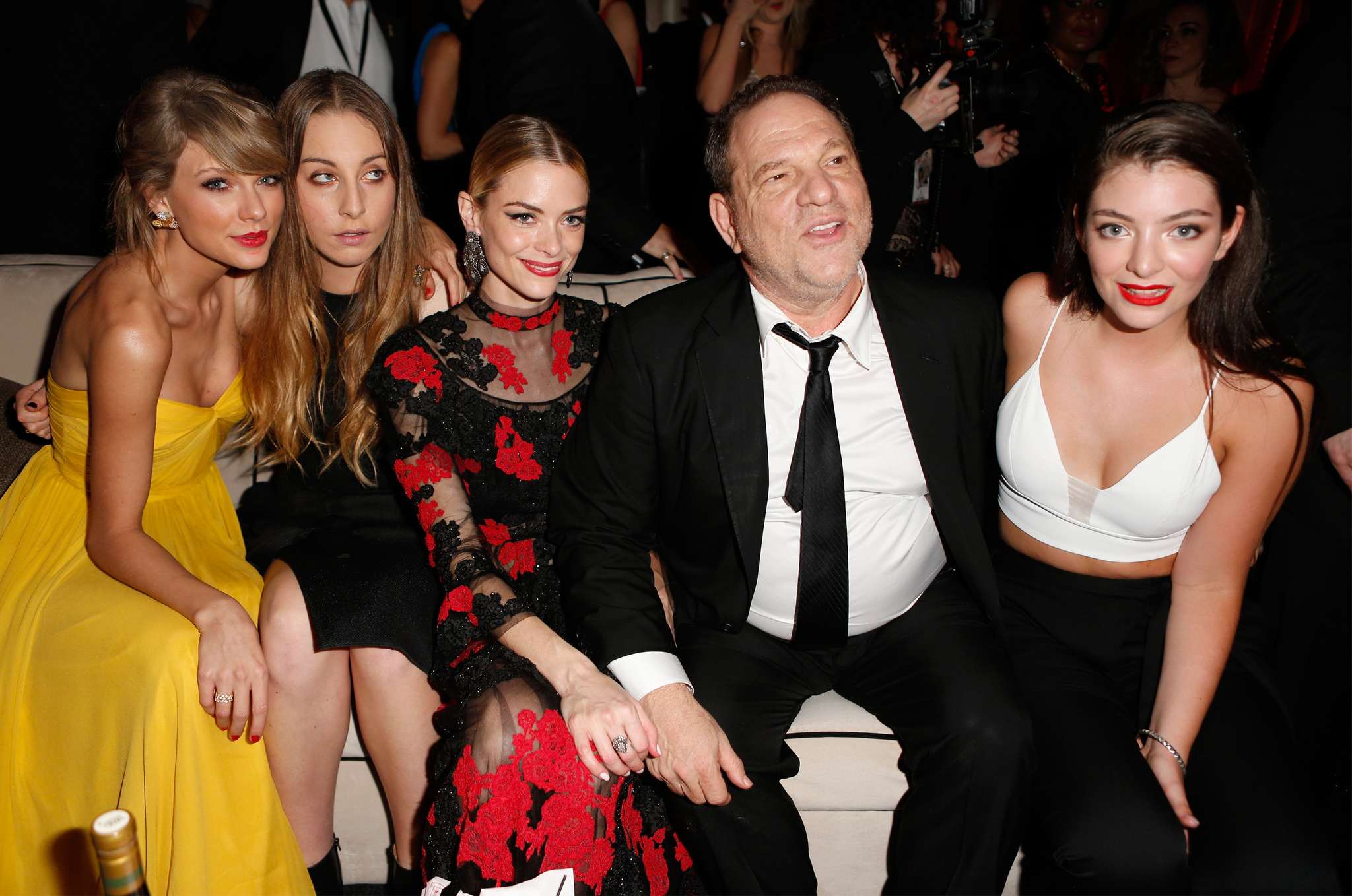 Harvey Weinstein, Jaime King, Taylor Swift, Lorde and Este Haim