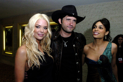 Robert Rodriguez, Rosario Dawson and Jaime King at event of Nuodemiu miestas (2005)