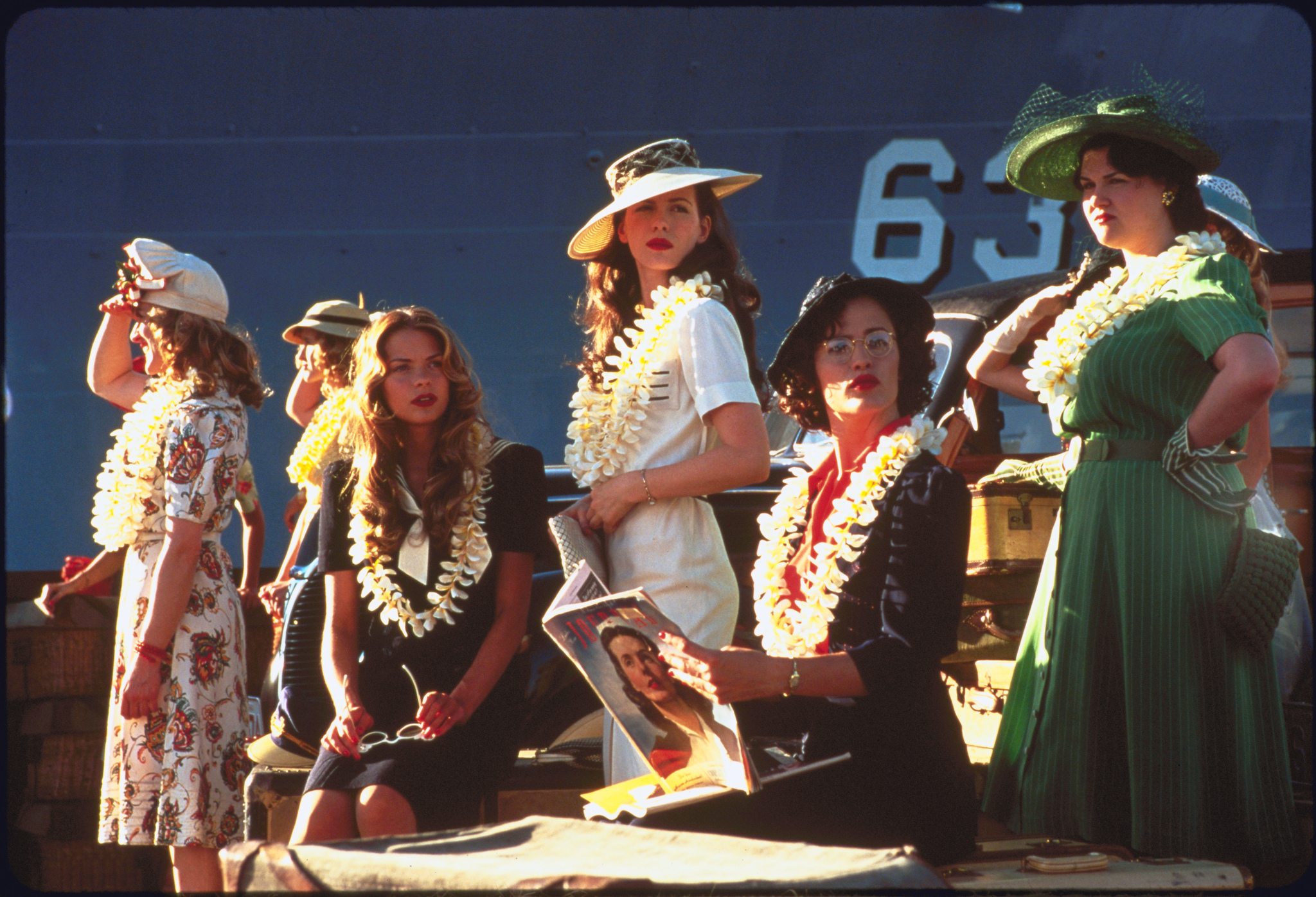 Still of Kate Beckinsale, Jennifer Garner and Jaime King in Perl Harboras (2001)