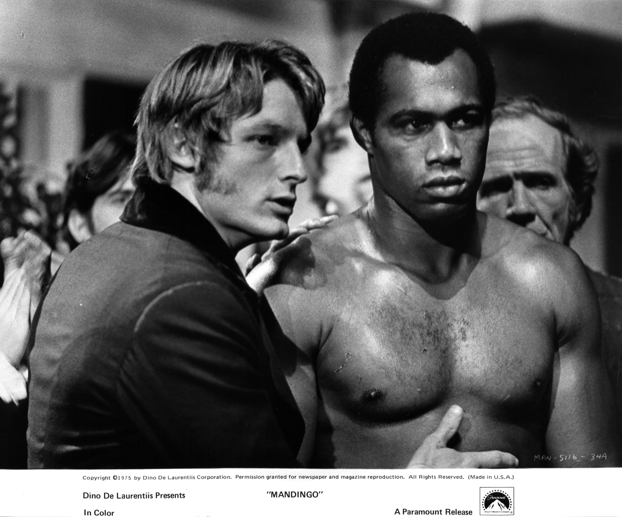 Perry King and Ken Norton at event of Mandingo (1975)