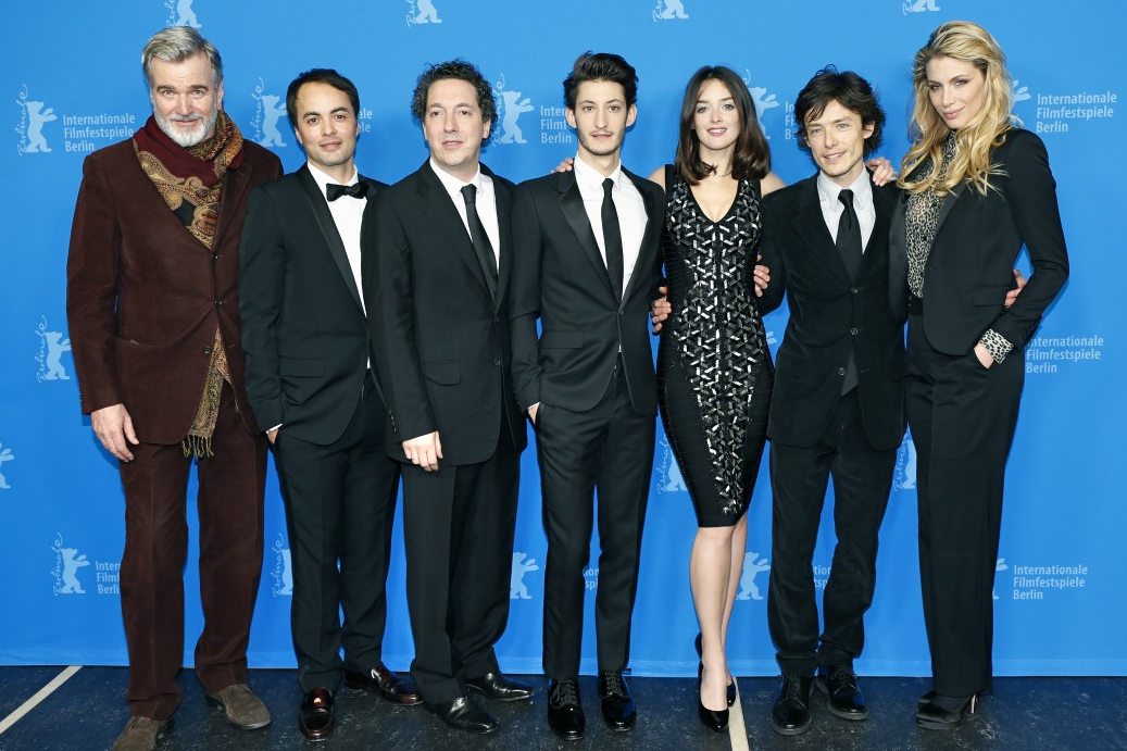 Wieland Speck, Nikolai Kinski, Guillaume Galliene, Peirre Niney, Charlotte Le Bon, Xavier Lafitte and Marie de Villepin at the event Yves Saint Laurent - 64th Berlinale International Film Festival (2014)