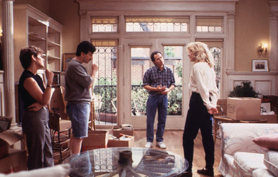Meg Ryan, Billy Crystal, Carrie Fisher and Bruno Kirby in Kai Haris sutiko Sale (1989)
