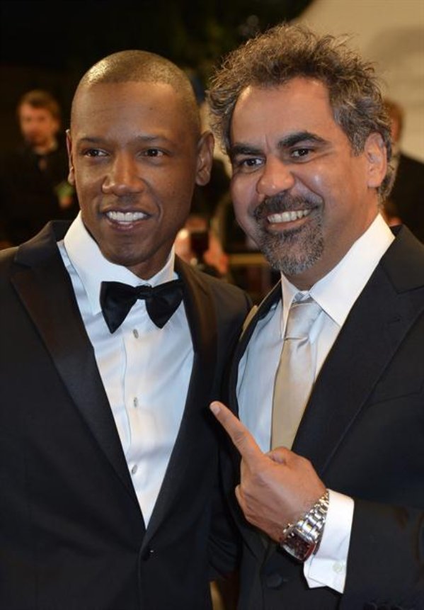 Actor Tory Kittles and Director Wayne Blair at The Sapphires premier Festival De Cannes 2012