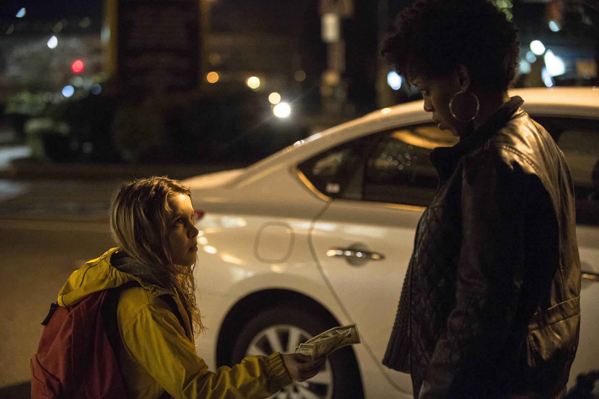 Still of Tory Kittles and Millie Bobby Brown in Intruders (2014)