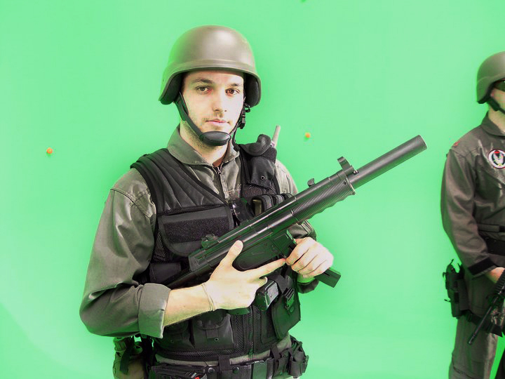 Green Screen for ICE 44 which later became The Devil's Tomb