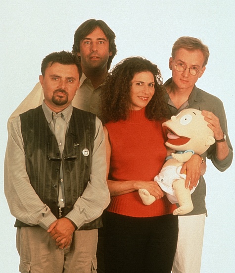 Gabor Csupo and Arlene Klasky in The Rugrats Movie (1998)